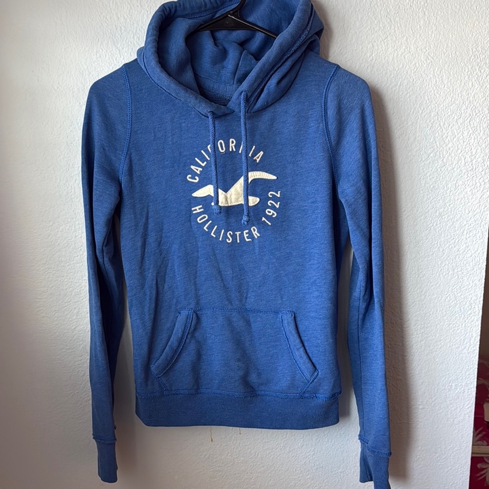 Hollister Blue Hoodie